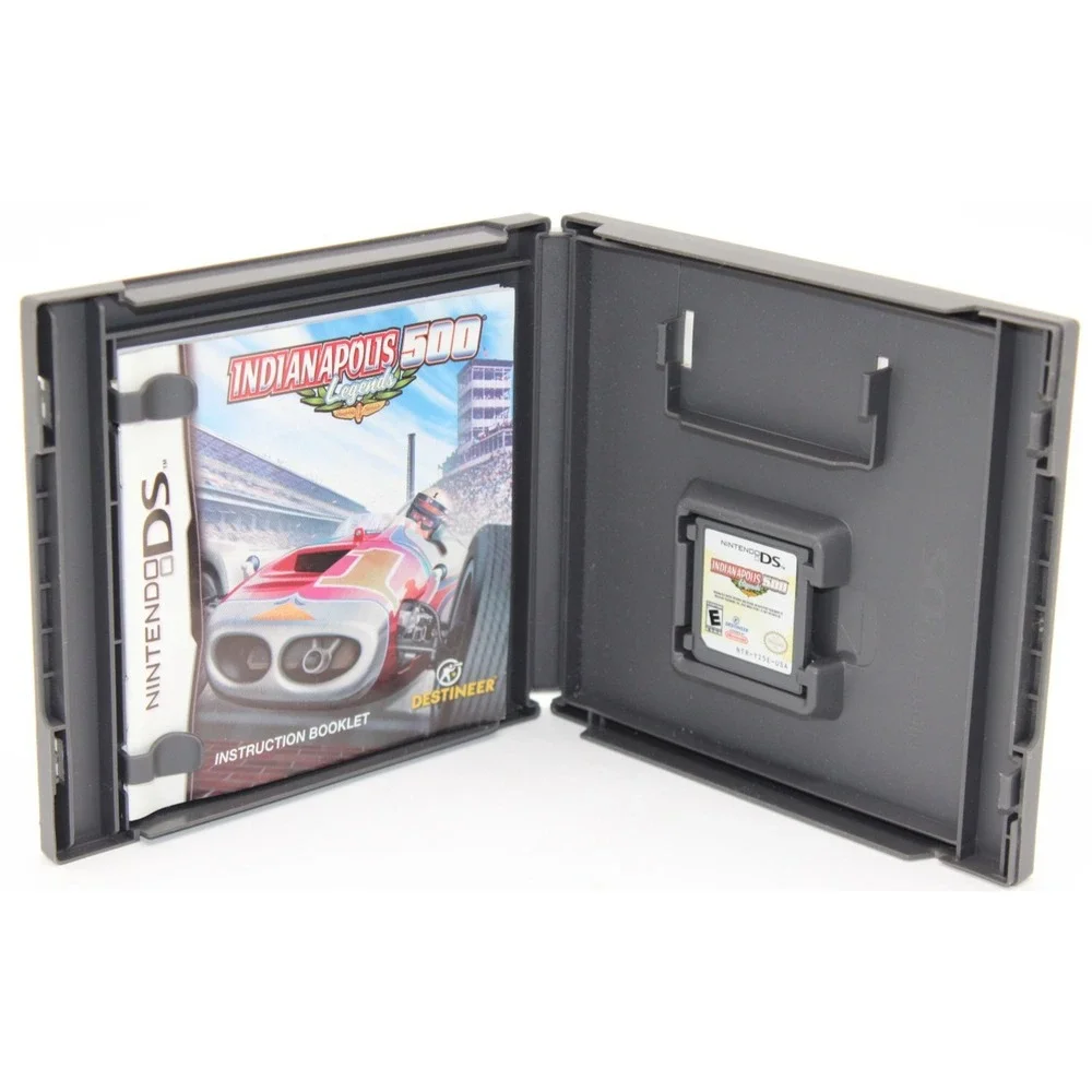 INDIANAPOLIS‎ 500 LEGENDS NINTENDO DS CIB COMPLETE IN BOX MANUAL + CASE